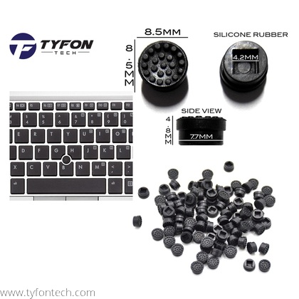 100-Pack Black Trackpoint Caps For DELL Laptops – Keyboard Mouse Nub Replacements