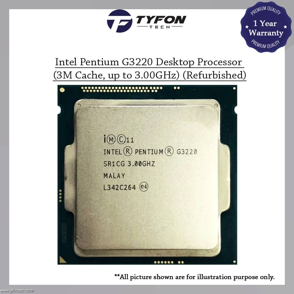 Intel Pentium G3220 Desktop Processor (3M Cache, up to