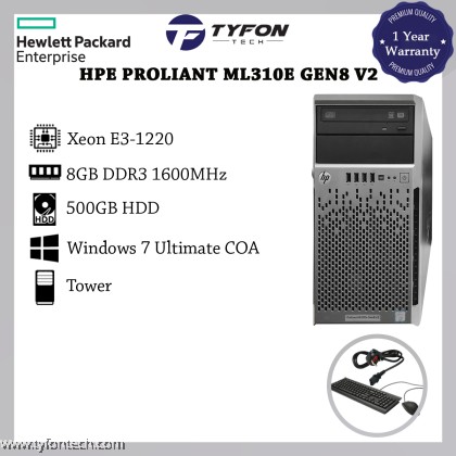 ◆HP ProLiant ML310e Gen8中古◆Server2022評価版 HPE ProLiant ML310e Tower Server (G8) CTO - ECS