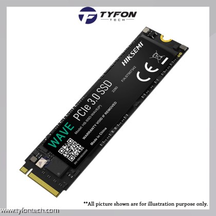 Hiksemi Wave 512GB PCIe NVMe M.2 2280 Gen 3.0 x4 Solid State Drive
