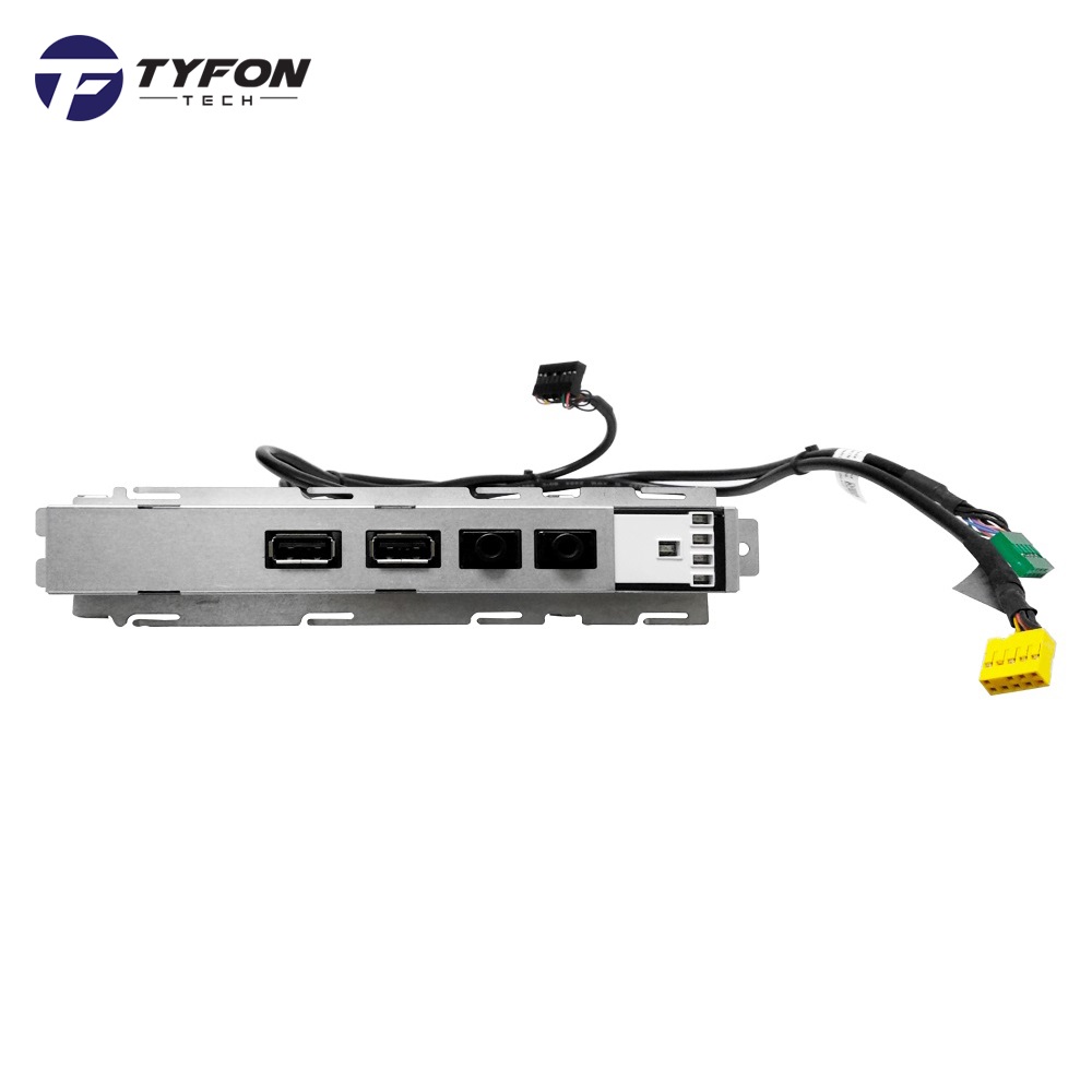 Dell Optiplex 390 3010 DT Desktop Front I/O Panel USB Audio LED