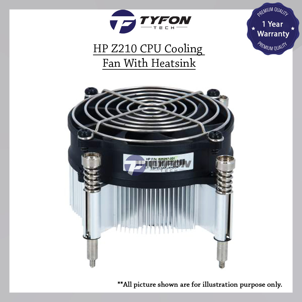 HP 8200 8300 MT Workstation Z200 Z210 Z220 CPU Cooling Fan With